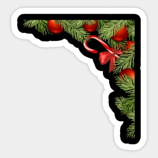 Merry Christmas Decorations Sticker